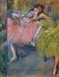 Two Dancers in the Foyer, c.1901